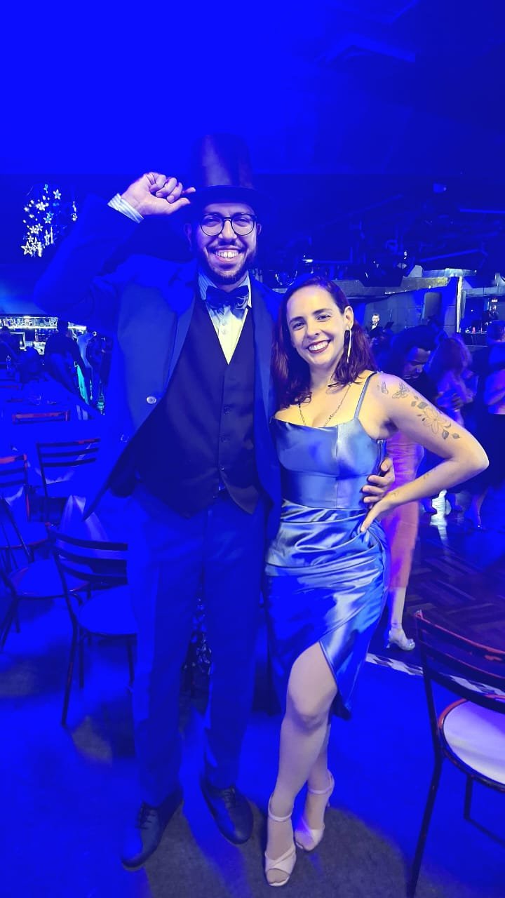 Ricardo Pacheco em um evento de dança